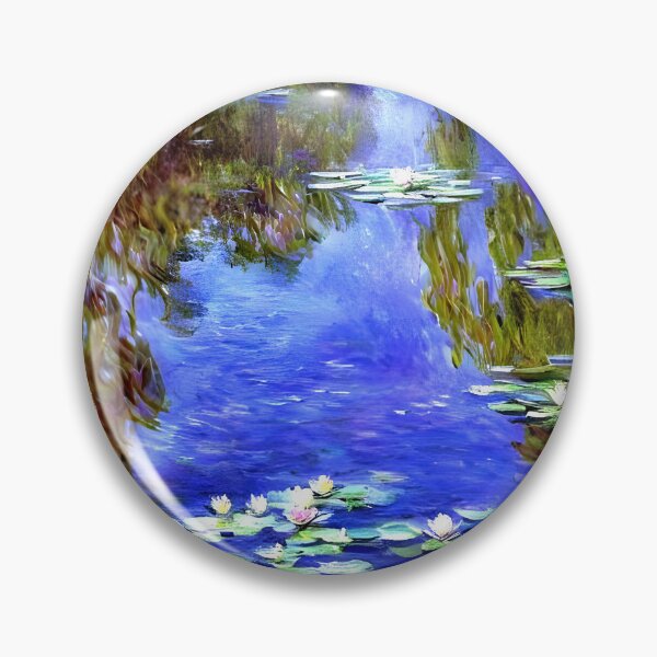 Item preview, Water Lilies: Impression of Reflections & Blossoming Surfaces (2) designed and sold by artdesignsnow.