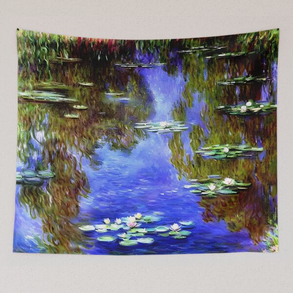 Item preview, Water Lilies: Impression of Reflections & Blossoming Surfaces (2) designed and sold by artdesignsnow.