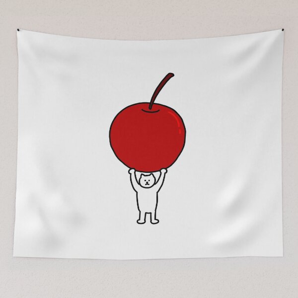 Item preview, an apple on the Cat designed and sold by superbaechoo.