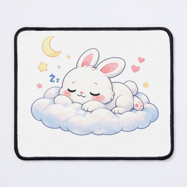 Item preview, cute sleeping rabbit designed and sold by Uni-Fashion.