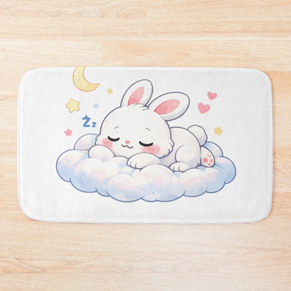 Item preview, cute sleeping rabbit designed and sold by Uni-Fashion.