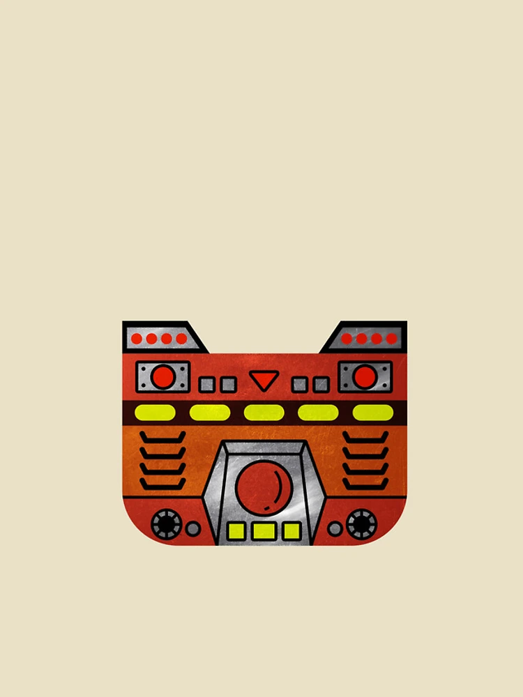 Aperçu 4 sur 4. Coque iPhone avec l'œuvre Robot Racer: Mighty-Man créée et vendue par The Nostalgia Vault.