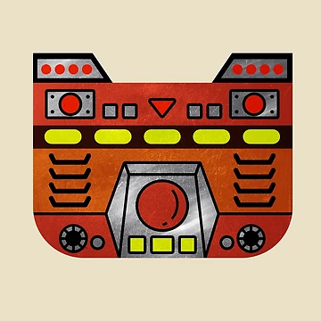 Aperçu de l'œuvre Robot Racer: Mighty-Man de The Nostalgia Vault