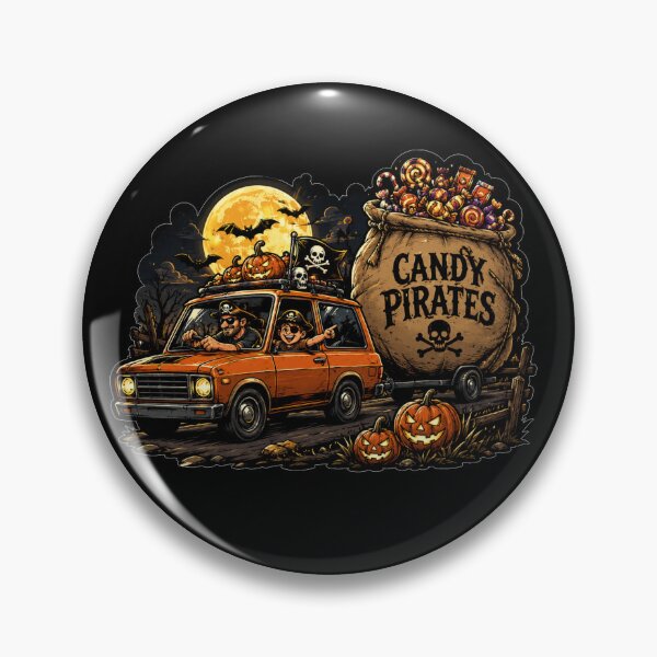 Item preview, Candy Pirates Halloween Dad and Son Funny Halloween Gift for Families designed and sold by Nightarel.