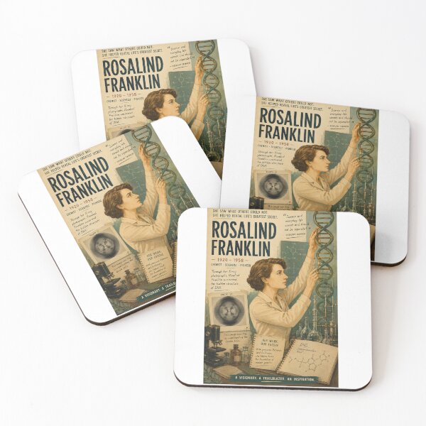 Item preview, Rosalind Franklin Photo 51 Poster designed and sold by labstud.