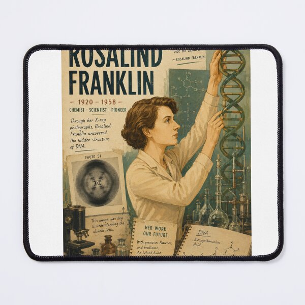 Item preview, Rosalind Franklin Photo 51 Poster designed and sold by labstud.