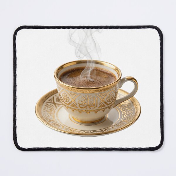 Item preview, Traditional Arabic Coffee Cup with Realistic Steam on White designed and sold by BrewChef.