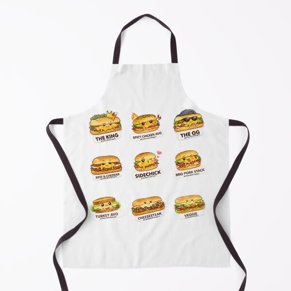 Item preview, Cute Kawaii Sandwich Sticker Collection | Deli Sandwich Characters Foodie Art designed and sold by Arismatica Design.