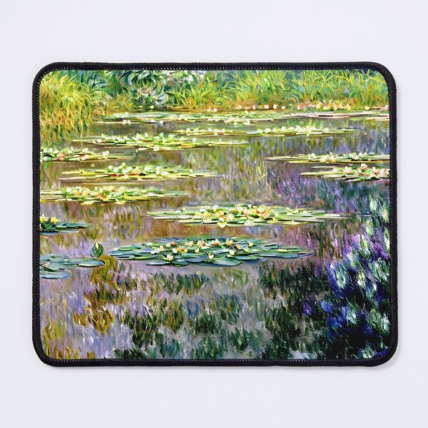 Item preview, Water Lilies: Impression of Reflections & Blossoming Surfaces (3) designed and sold by artdesignsnow.