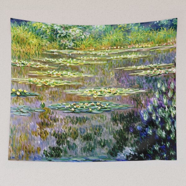 Item preview, Water Lilies: Impression of Reflections & Blossoming Surfaces (3) designed and sold by artdesignsnow.