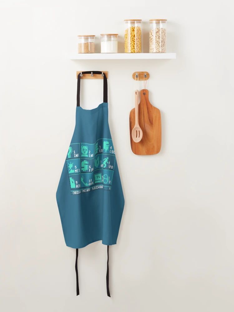 Thumbnail 4 of 6, Apron, Videoway Menu designed and sold by The Nostalgia Vault.