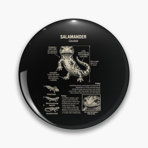 Item preview, Salamander Scientific Anatomy Biology Animal Lover designed and sold by Kimberley King Art  King Art.