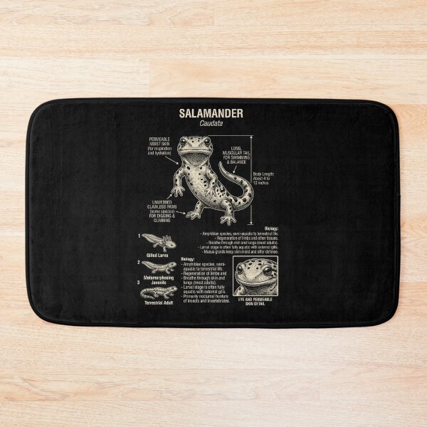 Item preview, Salamander Scientific Anatomy Biology Animal Lover designed and sold by Kimberley King Art  King Art.