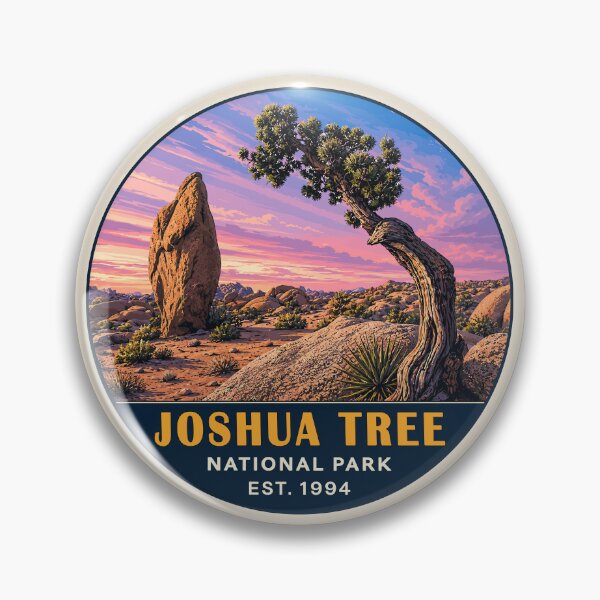 Item preview, Joshua Tree National Park Sticker designed and sold by Gideon Emmerich.