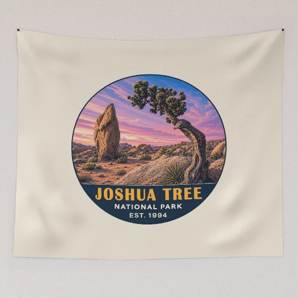Item preview, Joshua Tree National Park Sticker designed and sold by Gideon Emmerich.
