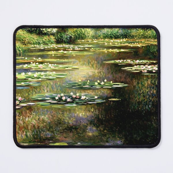 Item preview, Water Lilies: Impression of Reflections & Blossoming Surfaces (4) designed and sold by artdesignsnow.