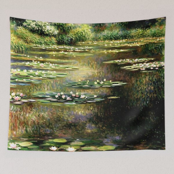 Item preview, Water Lilies: Impression of Reflections & Blossoming Surfaces (4) designed and sold by artdesignsnow.