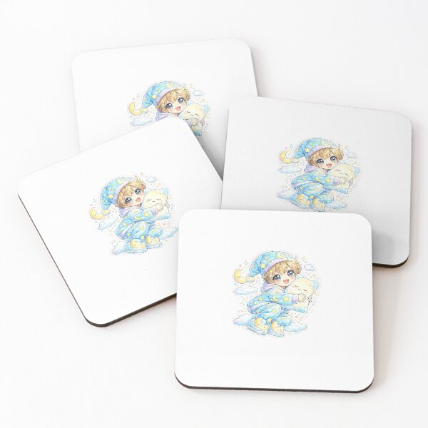 Item preview, Star Pajama Boy – Sweet Dreams Kawaii Sticker designed and sold by blossomfun.