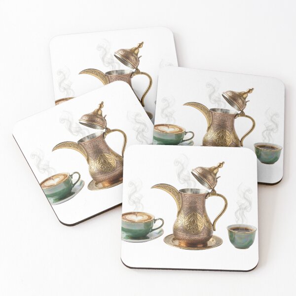Item preview, Authentic Arabic Gahwa Luxury Arabian Hospitality Print designed and sold by BrewChef.