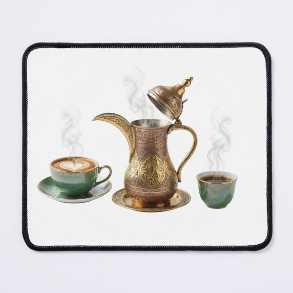Item preview, Authentic Arabic Gahwa Luxury Arabian Hospitality Print designed and sold by BrewChef.