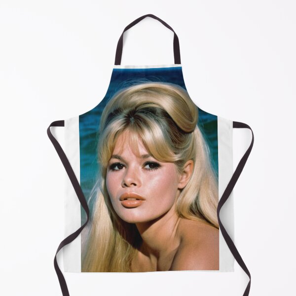 Item preview, Cinema - Great French Actress, Technicolor Portrait with Ocean Blue Background of the 1960s designed and sold by Beat-It.