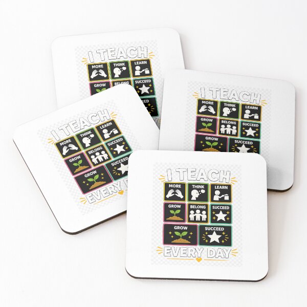 Item preview, I Teach Every Day designed and sold by Voxa - Communicate Differently.