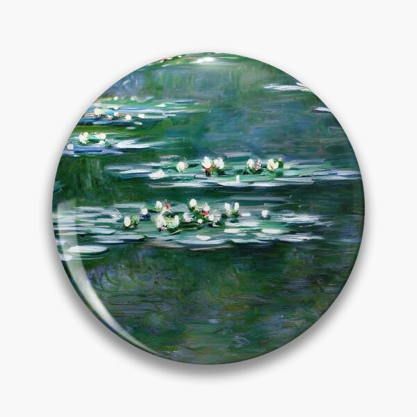 Item preview, Water Lilies: Impression of Reflections & Blossoming Surfaces (5) designed and sold by artdesignsnow.