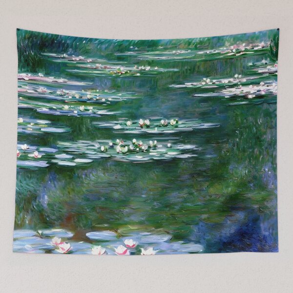 Item preview, Water Lilies: Impression of Reflections & Blossoming Surfaces (5) designed and sold by artdesignsnow.