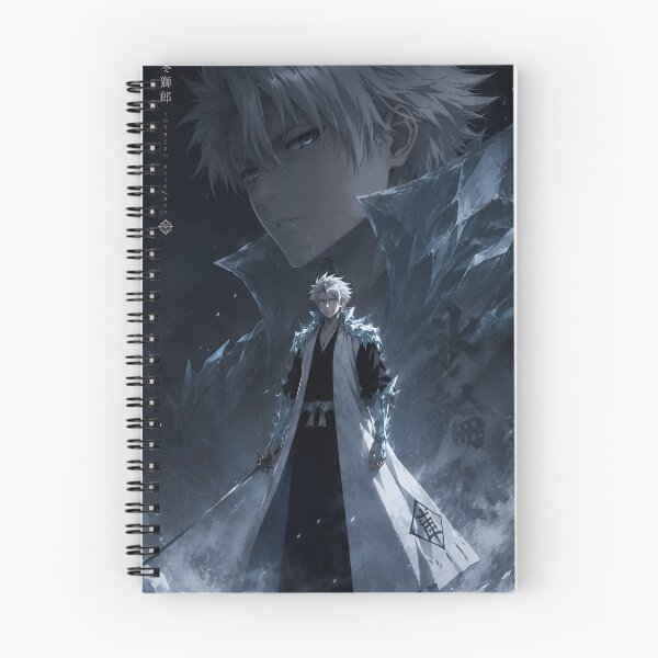Item preview, Toshira | Ice Guardian Anime Warrior – Frost Blade Fantasy Aesthetic Art Print designed and sold by Dyan4.