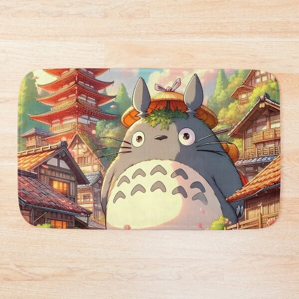 Item preview, Cute kawaii giant toro [[totoross]] walk -%[ghiblis]%- village aways  designed and sold by kuumeiji.