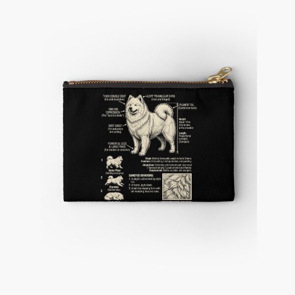 Item preview, Samoyed Scientific Anatomy Biology Dog Lover designed and sold by Kimberley King Art  King Art.