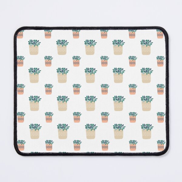 Item preview, Cute Potted Succulent Cactus Pattern Boho Plant Lover designed and sold by Zaya_art.