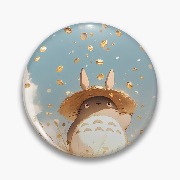Item preview, Cute kawaii  [[totoros]] gold -%[ghiblis]%- rainy aways  designed and sold by kuumeiji.