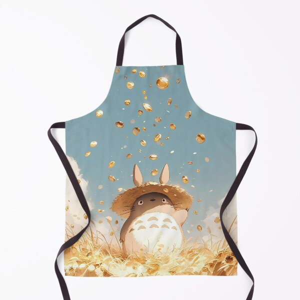 Item preview, Cute kawaii  [[totoros]] gold -%[ghiblis]%- rainy aways  designed and sold by kuumeiji.