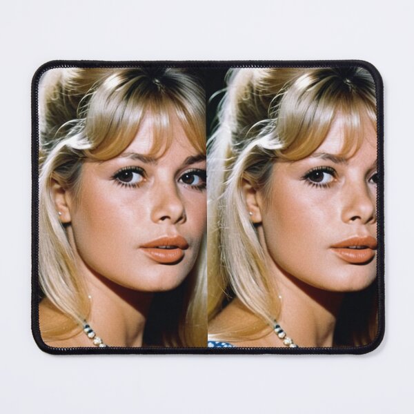 Item preview, Cinema - Great French Actress, Technicolor Portrait with Pearl Necklace of the 1960s designed and sold by Beat-It.
