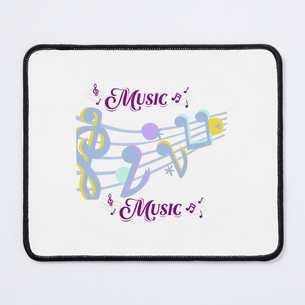 Item preview, Vibrant Music Notes Wave – Colorful Musical Art designed and sold by EdgeSphere.