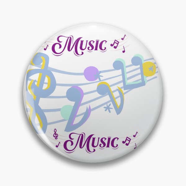 Item preview, Vibrant Music Notes Wave – Colorful Musical Art designed and sold by EdgeSphere.