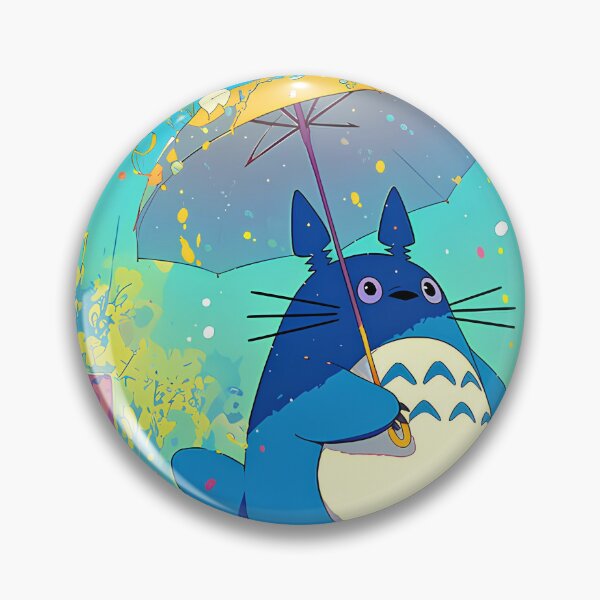 Item preview, Cute kawaii art [[totoros]]-%[ghiblis]%- night rainy aways  designed and sold by kuumeiji.