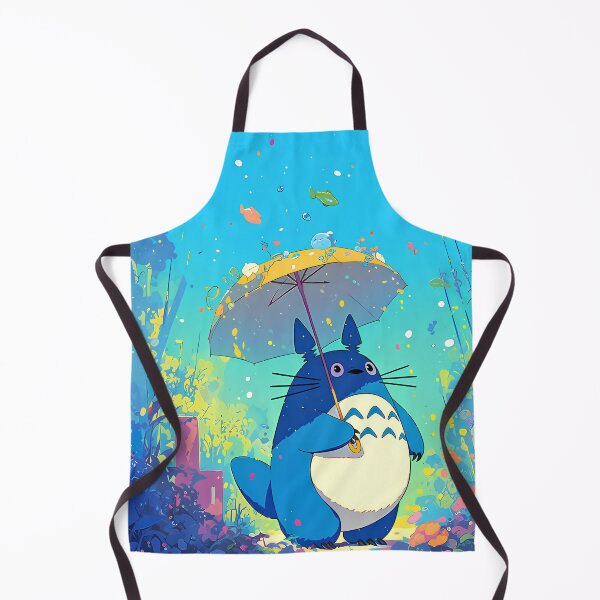 Item preview, Cute kawaii art [[totoros]]-%[ghiblis]%- night rainy aways  designed and sold by kuumeiji.