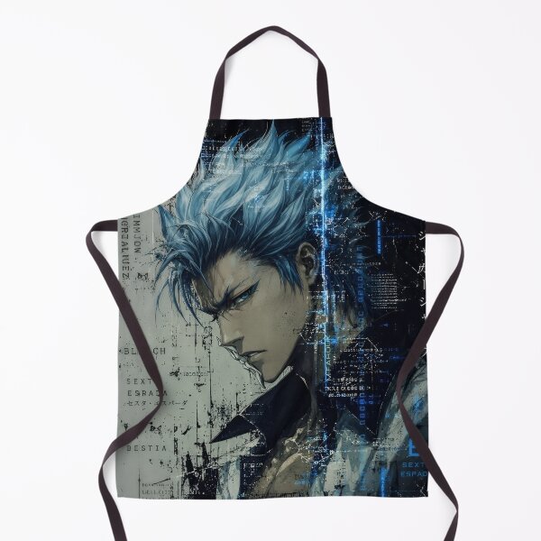 Item preview, Cyber Beast Warrior – Futuristic Anime Rebel Digital Art Print designed and sold by Dyan4.