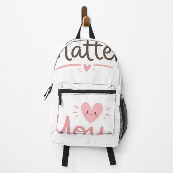 Item preview, You Matter Cute Positive Quote Design | Kawaii Self Love Motivational Typography designed and sold by Sanika arts .