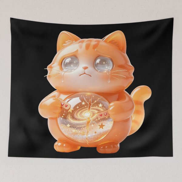 Item preview, Emerald Cat - Fixing the Stardust: The Fragile Soul Edition designed and sold by ABYSSLAB.