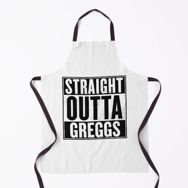 Item preview, Straight Outa Greggs parody shirt designed and sold by CornershopTee.