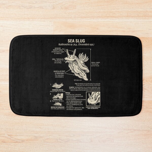 Item preview, Sea Slug Scientific Anatomy Biology Animal Lover designed and sold by Kimberley King Art  King Art.