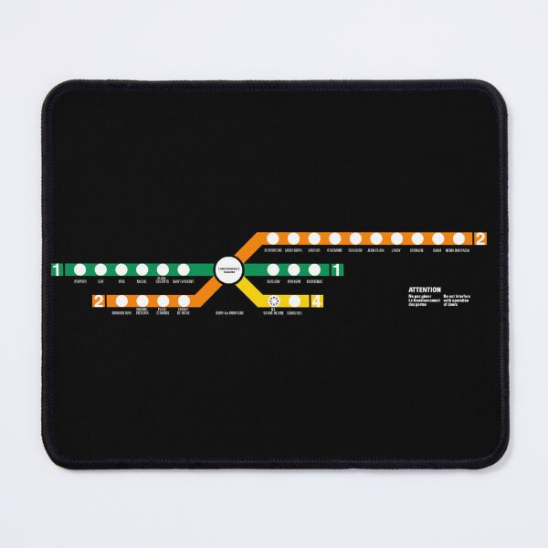 Item preview, Metro Montreal's 1967 Map designed and sold by The Nostalgia Vault.