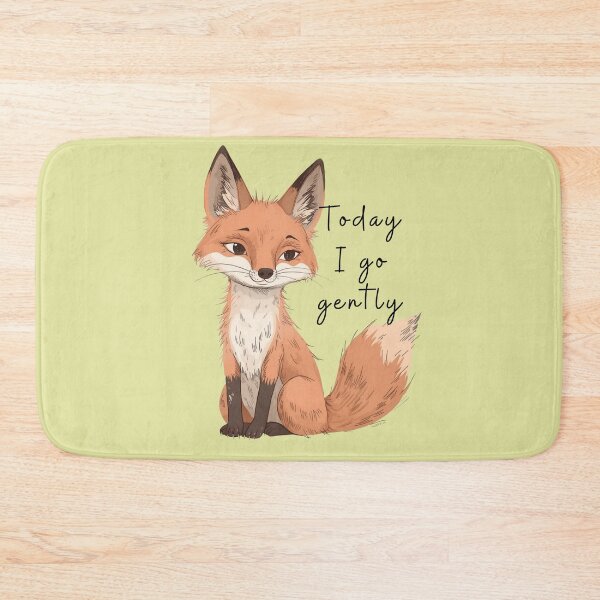 Item preview, Sitting vixen "Today i go gently" designed and sold by Art70shop.