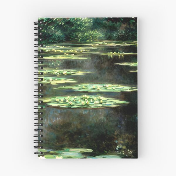 Item preview, Water Lilies: Impression of Reflections & Blossoming Surfaces (6) designed and sold by artdesignsnow.
