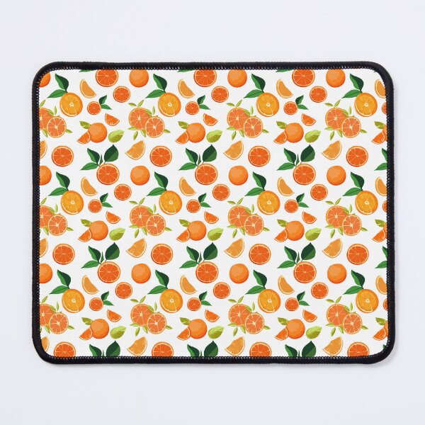 Item preview, Orange Citrus Fruit Slice Pattern Summer Tropical White designed and sold by Zaya_art.