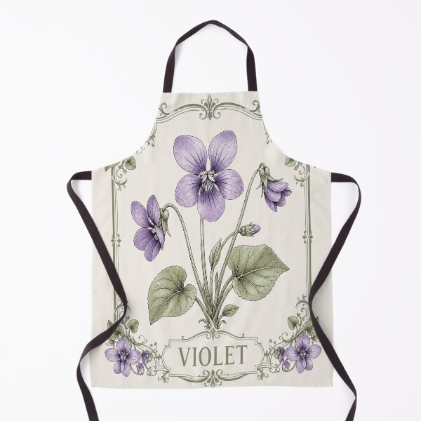 Item preview, February Birth Flower Violet T-Shirt, Vintage Botanical Tee, Ivory Floral Illustration Shirt, Birthday Gift for Her, February Birthday Flower Graphic designed and sold by SunnyDesign82.