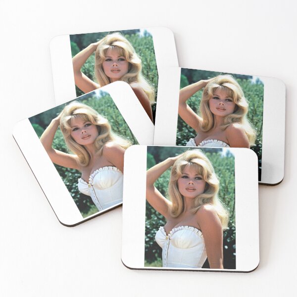 Item preview, Cinema - Great French Actress, White Bustier Portrait in Golden Light of the Sixties designed and sold by Beat-It.